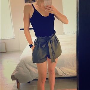 Military Green Shorts